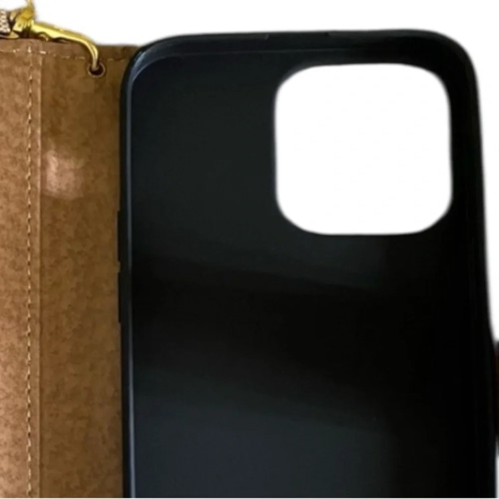COACH iPhone 13 Pro max Wallet Phone case